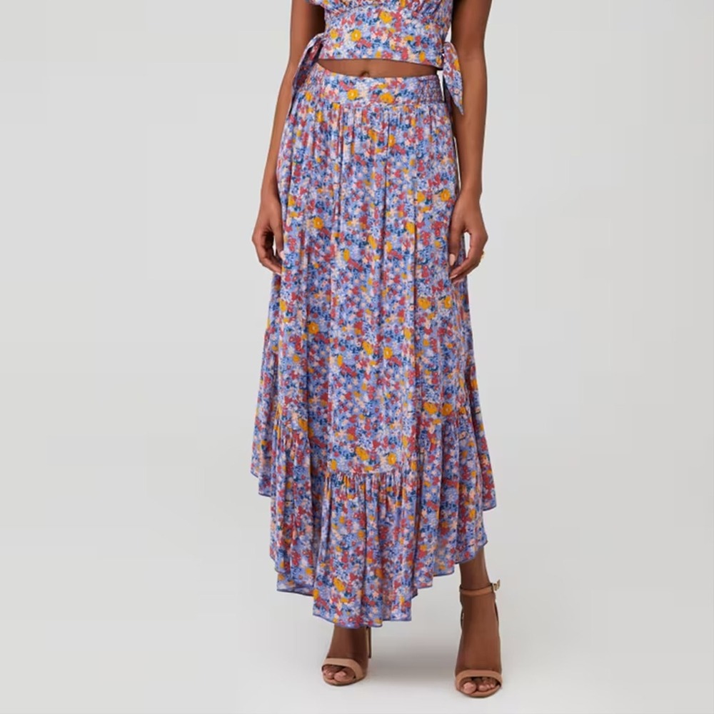 FREE PEOPLE Pretty Daze Maxi Skirt Size Small